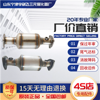 适用于金杯海狮/单点多点/2RZ三元催化尾气净化器保年审尾气达标