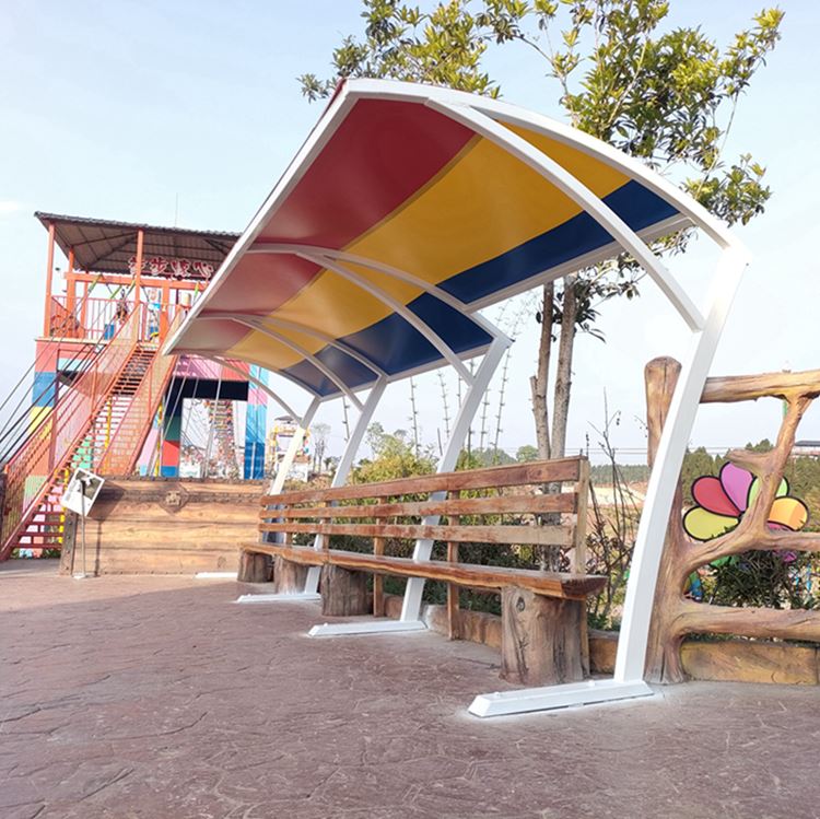 厚朴膜结构 供应 中学生游乐场膜结构 简洁大方  适用范围广 节能环保
