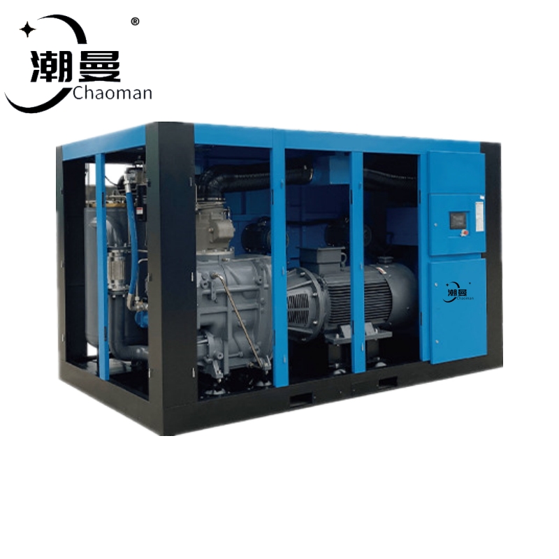 海南12立方55KW两级压缩空压机选购指南