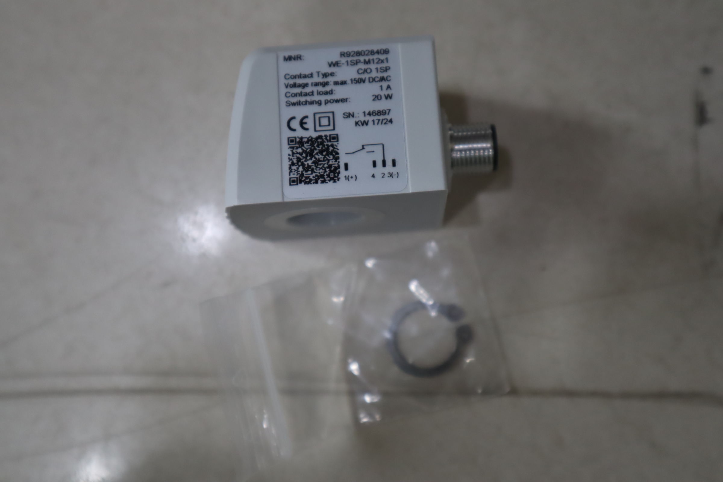 R928028409 WE-1SP-M12X1 REXROTH汉格斯特HENGST 堵塞指示器