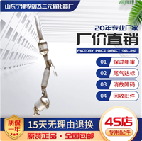 适用于大众新朗逸 新桑塔纳 新捷达三元催化器汽车尾气净化器