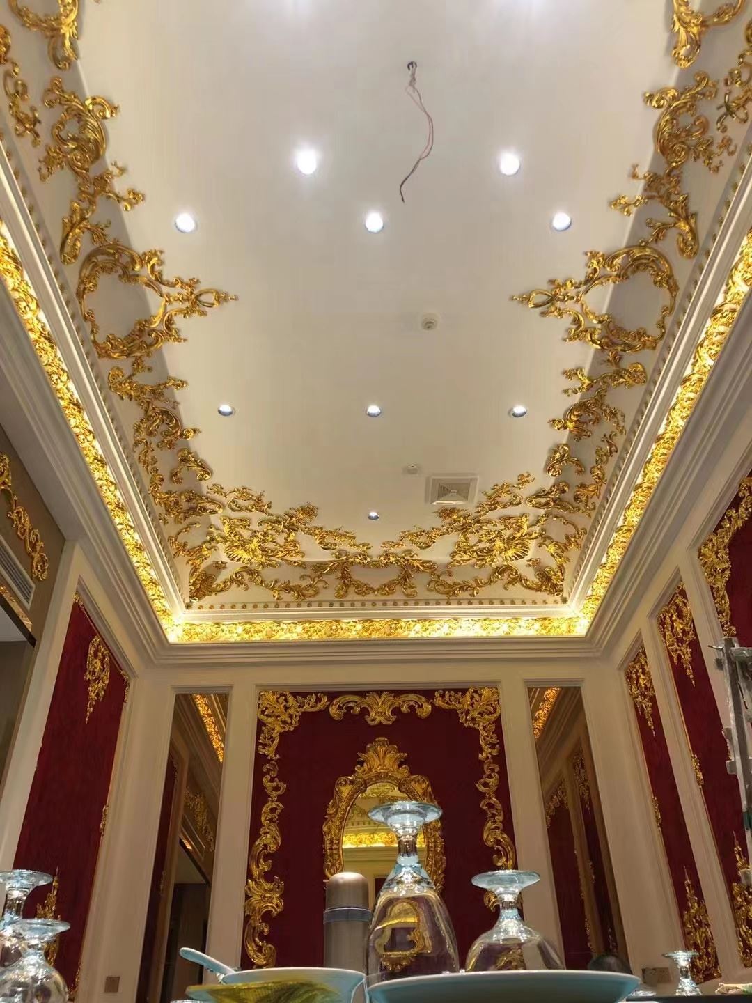 墙面装饰贴金箔施工厂商简约时尚 彰显品味生活