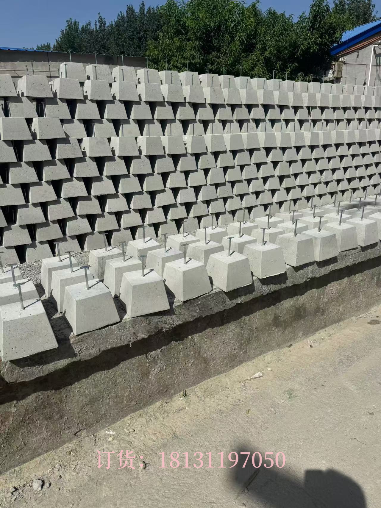 河北 避雷墩 厂家批发 隔离墩  坠砣 水泥制品生产厂家