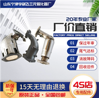 适用于尼桑天籁2.5 2.3三元催化器汽车尾气净化器