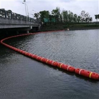湖泊生活垃圾拦截 一体式挂网浮排 水电站拦污浮筒 塑料浮体