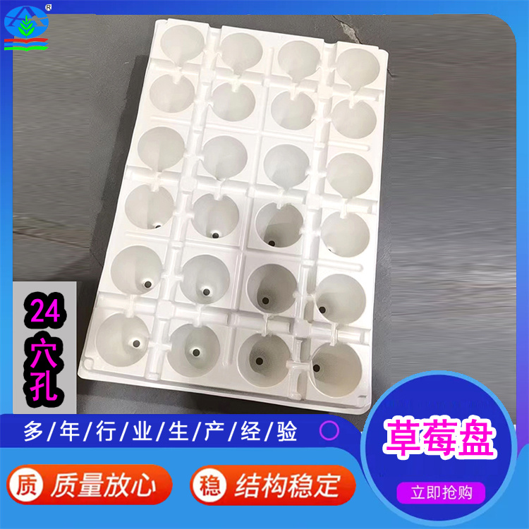 草莓滴灌一体穴盘 独立穴格防烂根 滴灌直供养分促壮苗