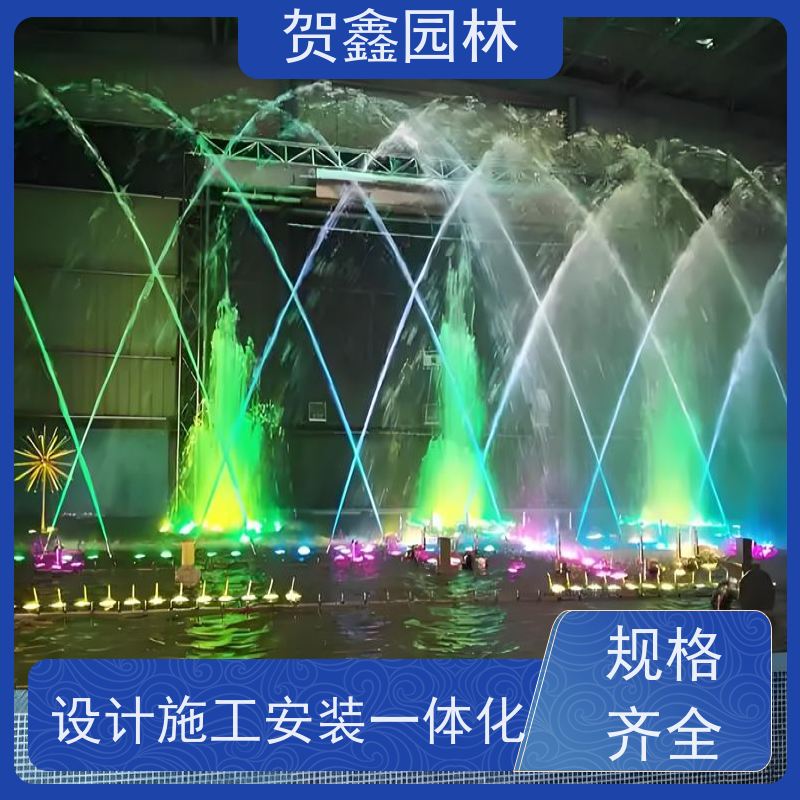  感应喷泉安装公司 自行车喷泉设备 铃铛喷泉安装调试 承接各类喷泉工程