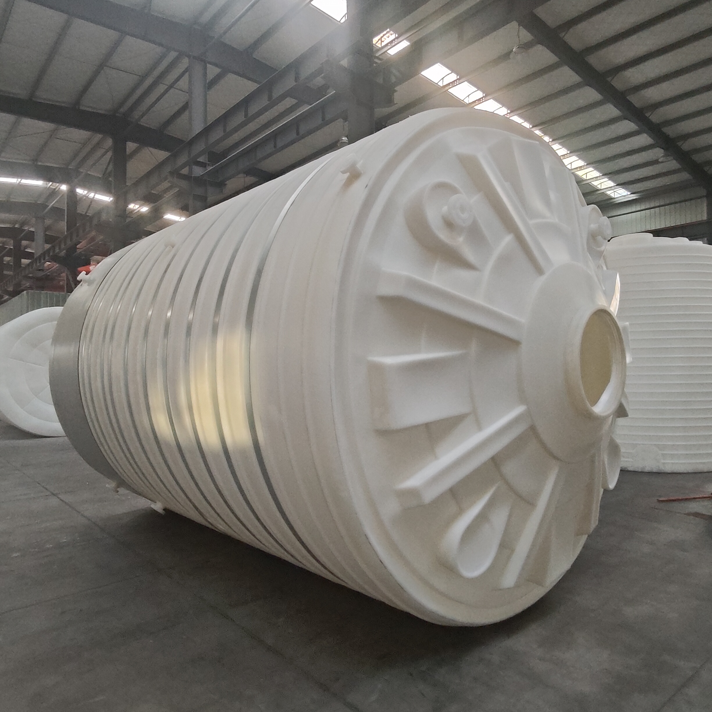 45立方PE桶  塑料水箱厂家 PT45000L塑料水塔 滚塑耐酸碱储罐 定制