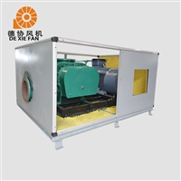 160KW双油箱罗茨风机 罗茨曝气风机 德协直供