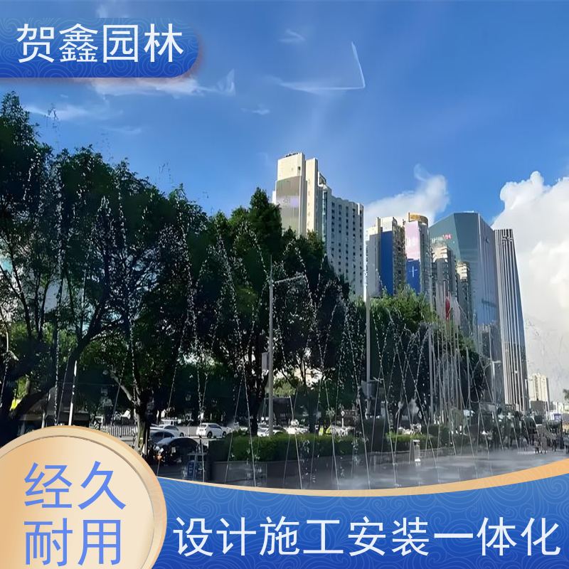  水景喷泉设备安装 喷泉设计施工 彩色喷泉工程施工 公园喷泉设备安装