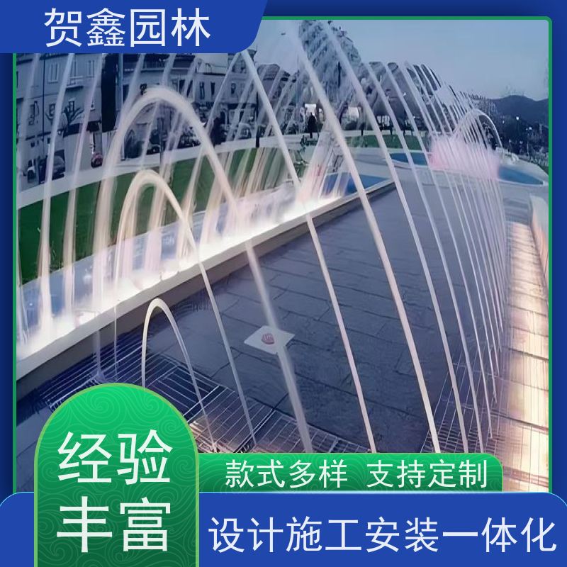 感应喷泉设备 自行车喷泉设备厂家 铃铛喷泉设备公司 喷泉设备安装调试