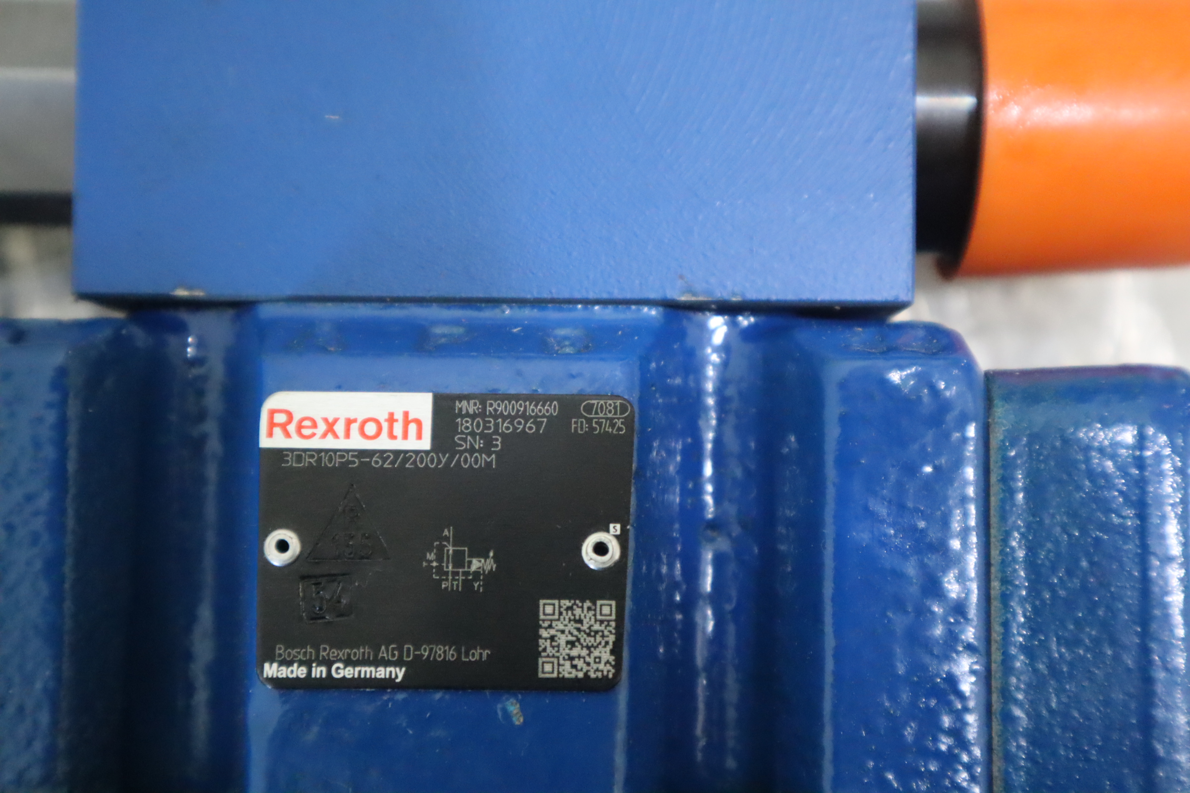 3DR10P5-62/200Y/00M R900916660 德国力士乐REXROTH比例减压阀