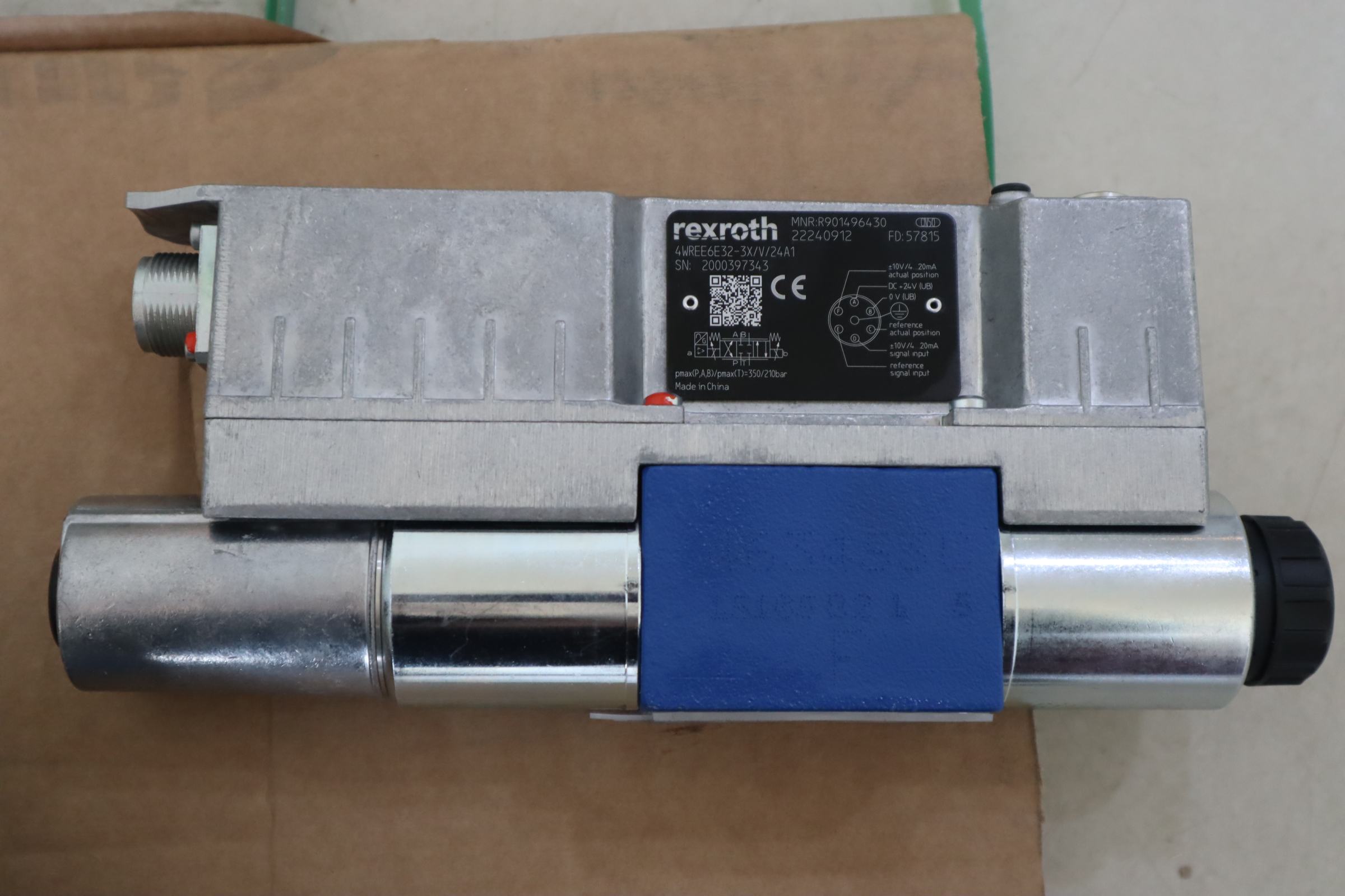 中国制造 4WREE6E32-3X/V/24A1 R901496430 力士乐REXROTH比例阀