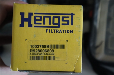 1002759B R928006809 2.0160 PWR10-A00-0-M 汉格斯特HENGST滤芯