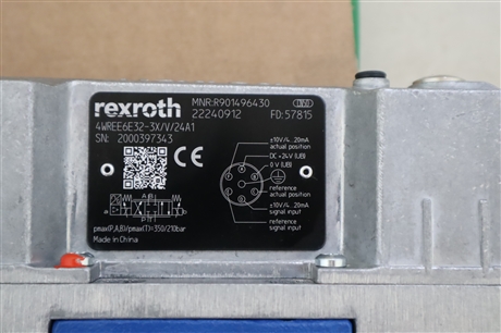 中国制造 4WREE6E32-3X/V/24A1 R901496430 力士乐REXROTH比例阀