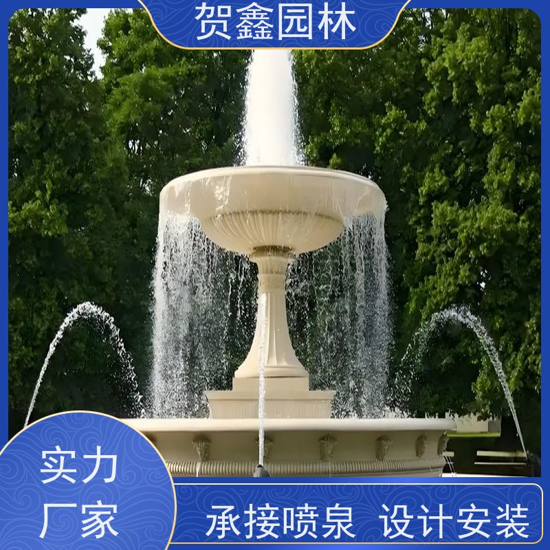  公园喷泉制作单位 彩色喷泉工程施工 喷泉施工设计安装 水景喷泉设备加工厂家