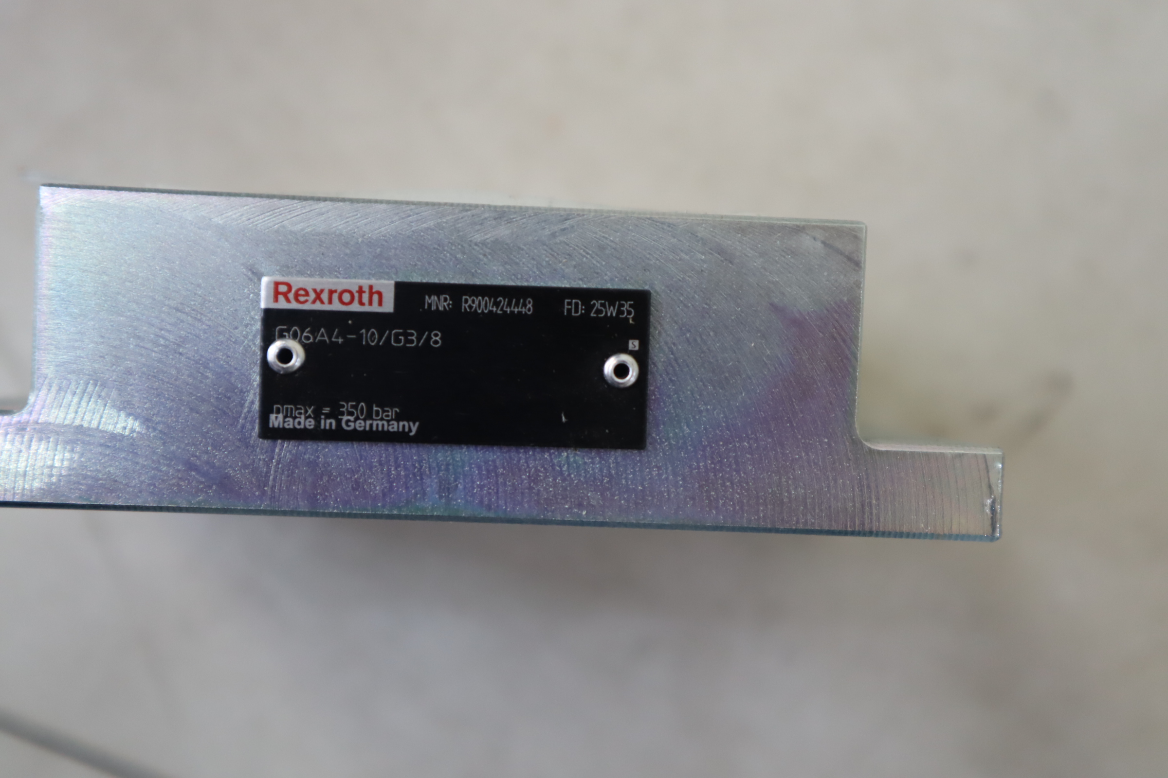 G06A4-10/G3/8 R900424448 G06A4-1X/G3/8 力士乐REXROTH液压阀