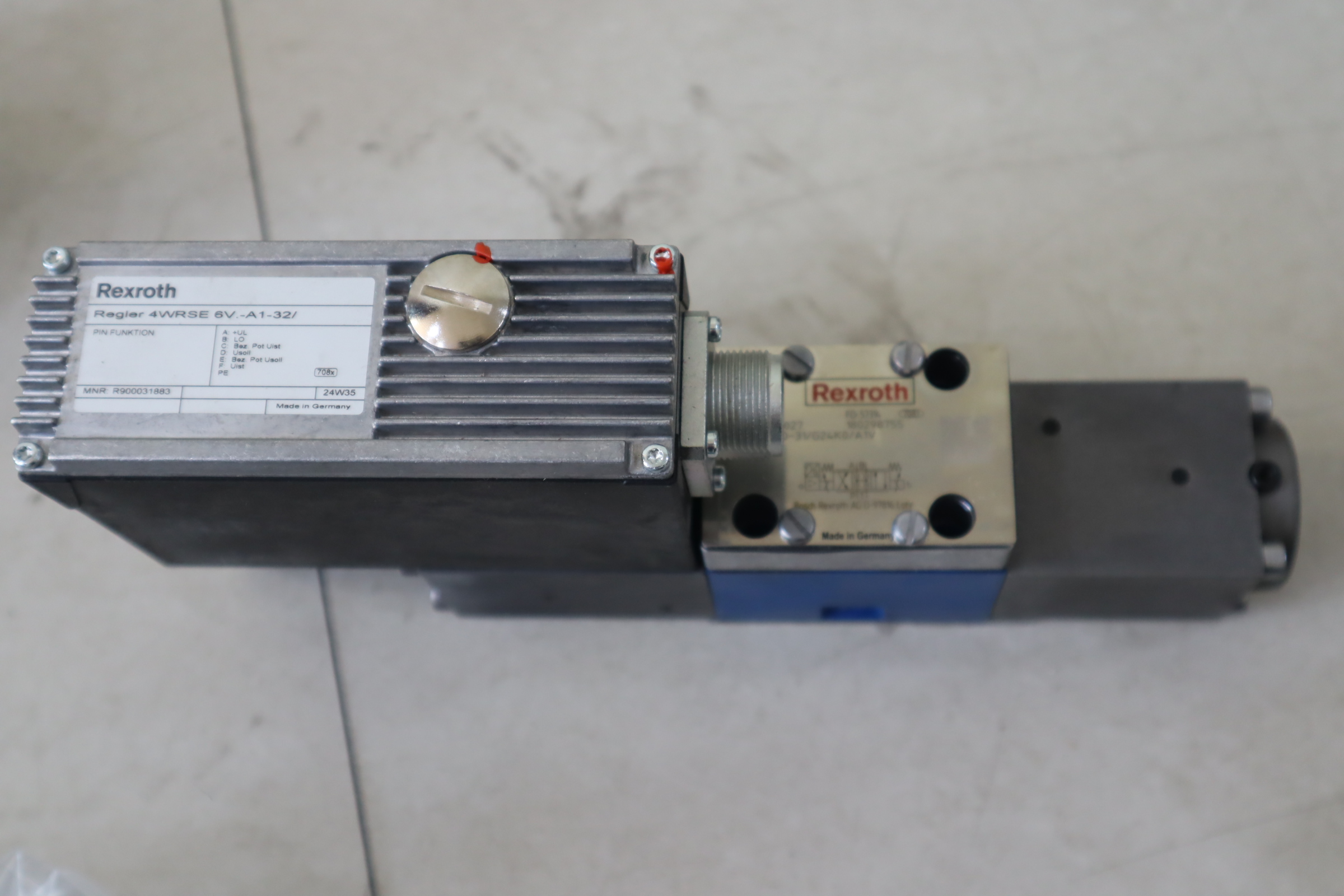 4WRSE6V10-31/G24K0/A1V R900558830 德国力士乐REXROTH比例阀