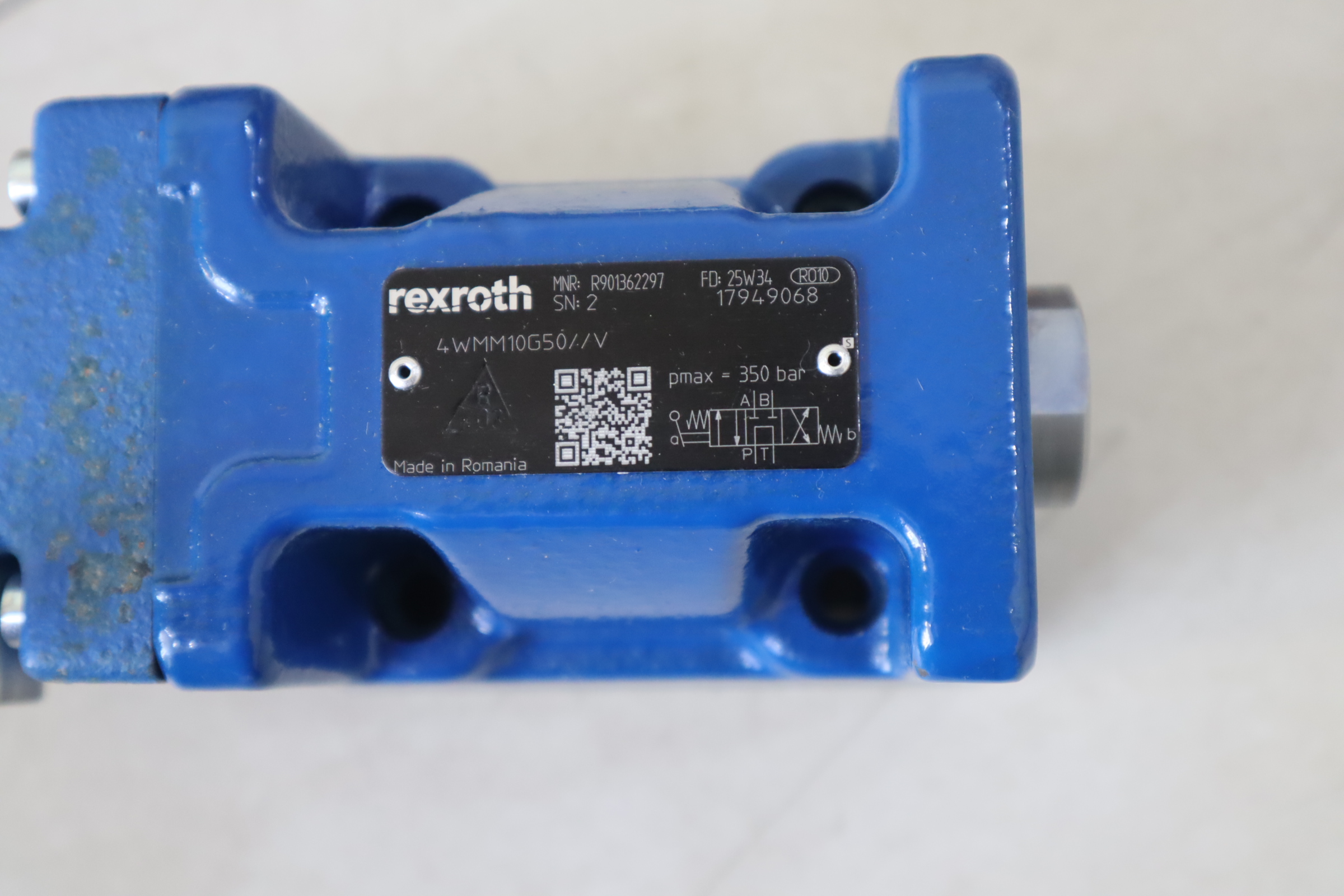 4WMM10G50//V R901362297 4WMM10G5X//V 德国力士乐REXROTH手动阀