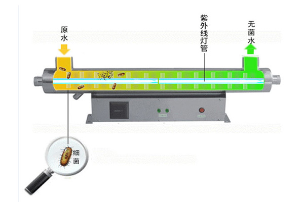 水处理过流式紫外线杀菌器
