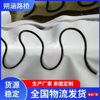 供应软式排水管 弹簧半圆PVC管50mm 环形隧道透水管 朔涵