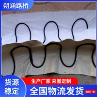 供应弹簧半圆排水管 环保材料排水性好 弹簧软式骨架透水管