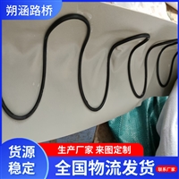 供应地铁弹簧半圆排水管 国标质量 隧道弧形半圆管50mm型号定做