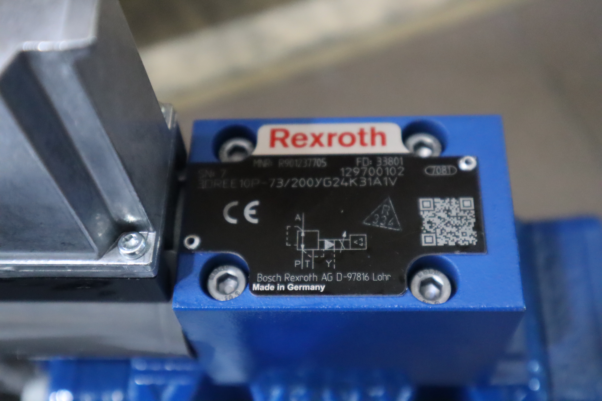 R901237705 3DREE10P-72/200YG24K31A1V 力士乐REXROTH比例减压阀