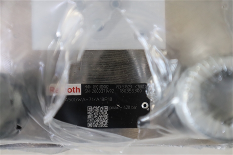 R901110982 LFA50GWA-70/A18P18 德国力士乐REXROTH逻辑阀盖板