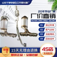 适用于大众老款波罗polo 1.4 1.6朗逸宝来三元催化器保年审