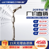 适用于大地众泰2008 5008三元催化器汽车尾气净化器