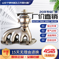 适用于众泰Z300三元催化器汽车尾气净化器