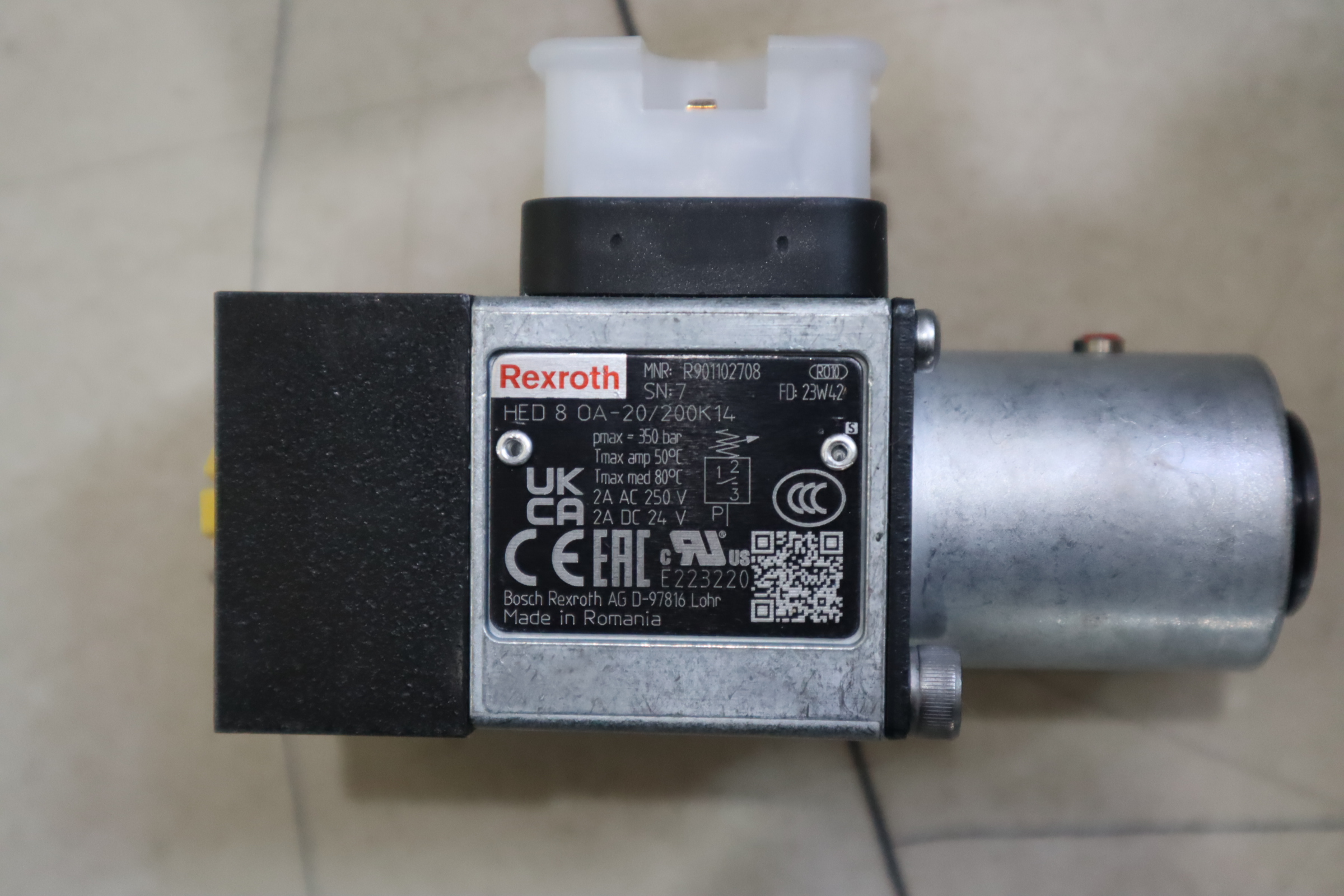 HED8OA-20/200K14 R901102708 HED8OA-2X/200K14力士乐REXROTH开关