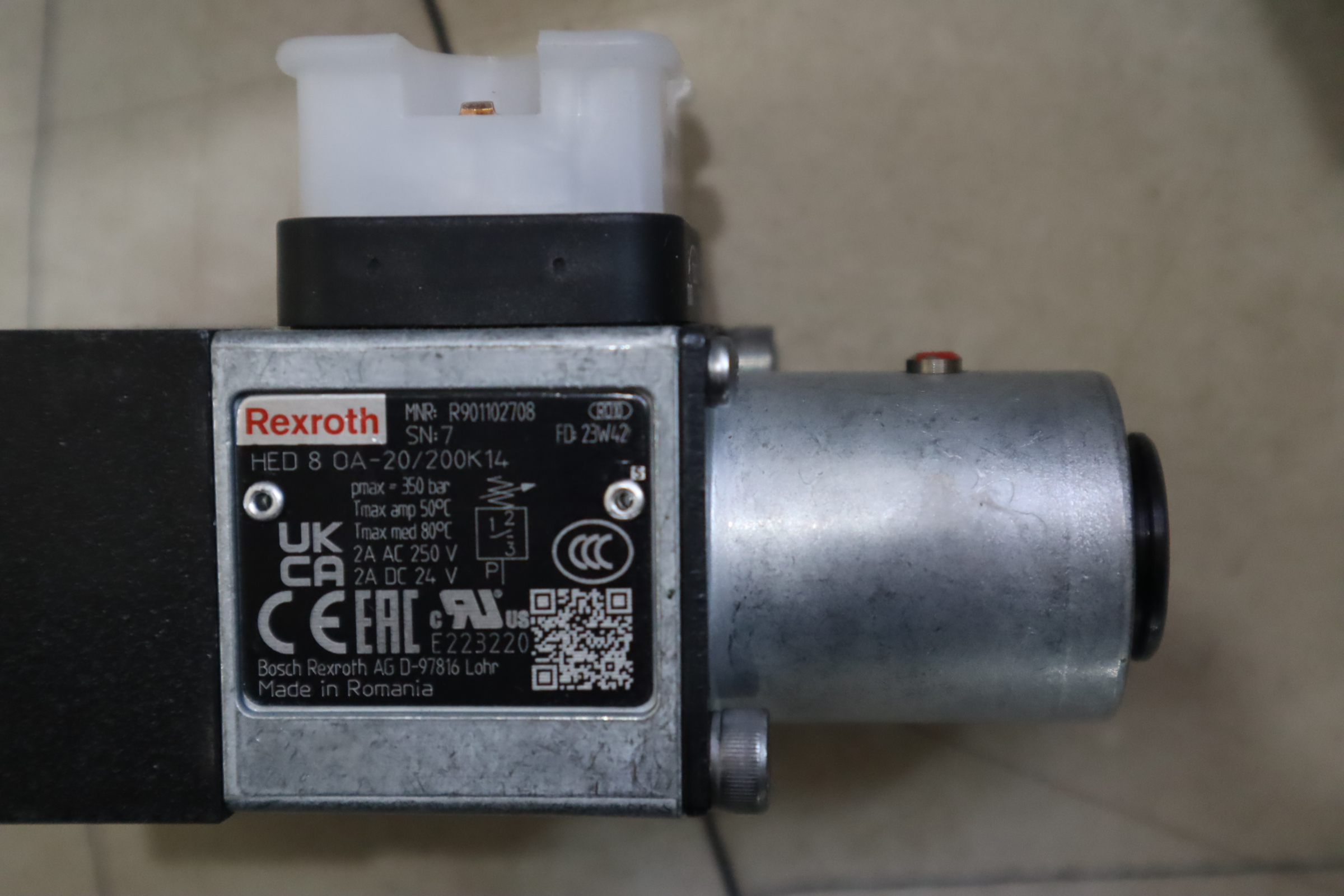 HED8OA-20/200K14 R901102708 HED8OA-2X/200K14力士乐REXROTH开关