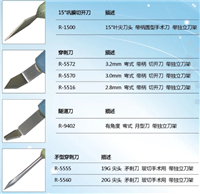 美国斯蒂芬Stephens眼科手术刀R-1500