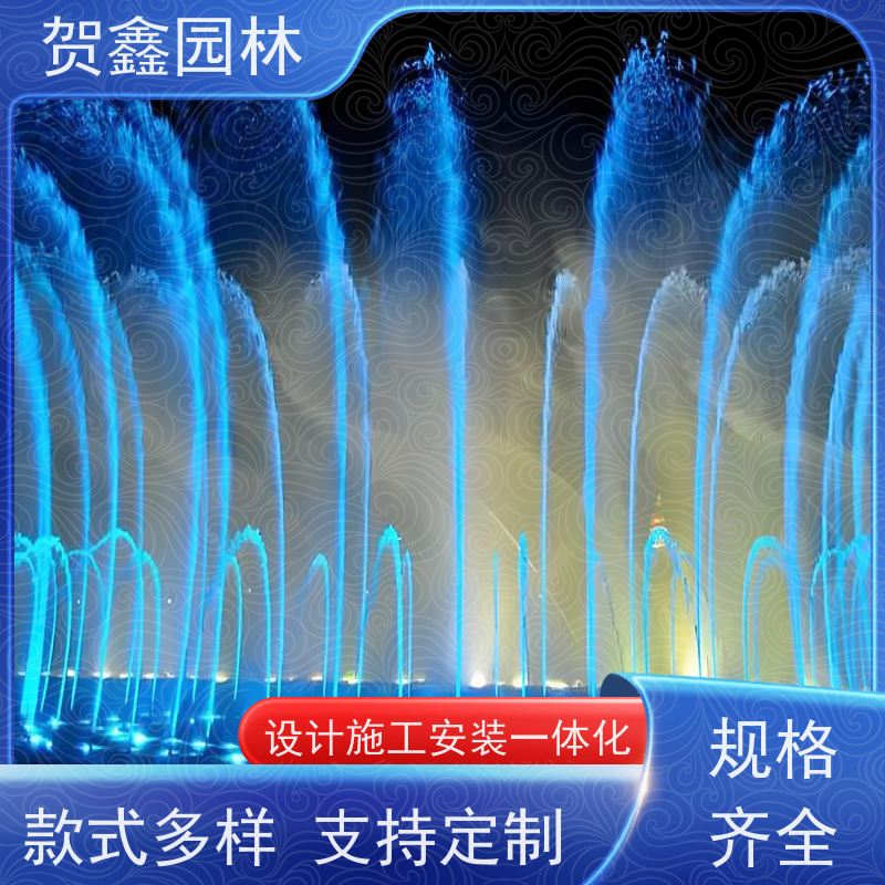  酒店喷泉设备安装 一维喷泉施工厂家 低压喷泉工程施工 喷泉安装