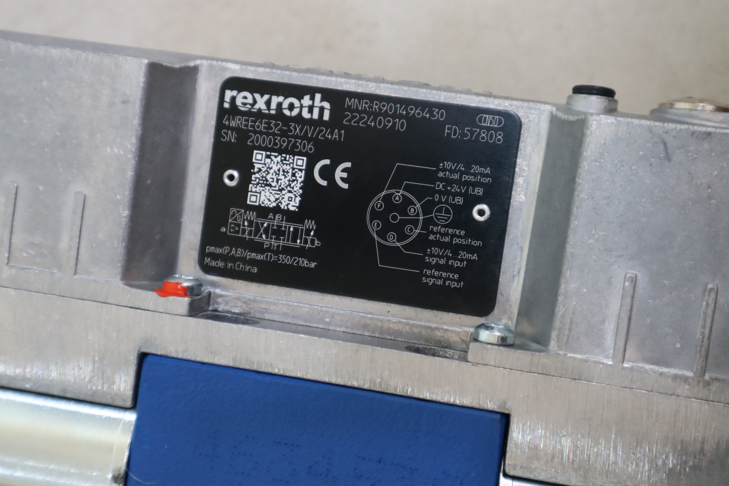 4WREE6E32-3X/V/24A1 R901496430 力士乐REXROTH阀门