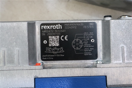 4WREE6E32-31/V/24A1 R901496430 REXROTH比例阀