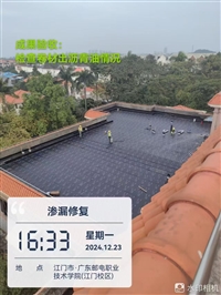 屋面渗漏水维修