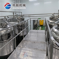 整套桑葚酒生产设备 全自动沙棘果酒加工流水线