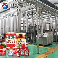 整套果酱生产设备 全自动果泥加工流水线