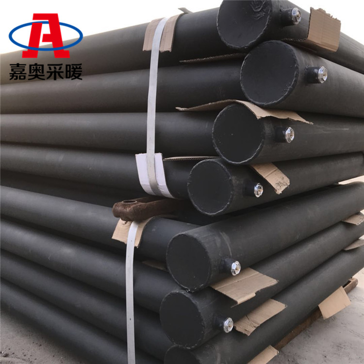 花卉大棚用五管式光管暖气片 光面管暖气片厂家