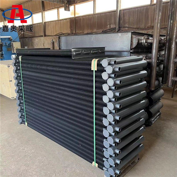 工业用无缝管翅片管散热器 钢制绕片管散热器定制