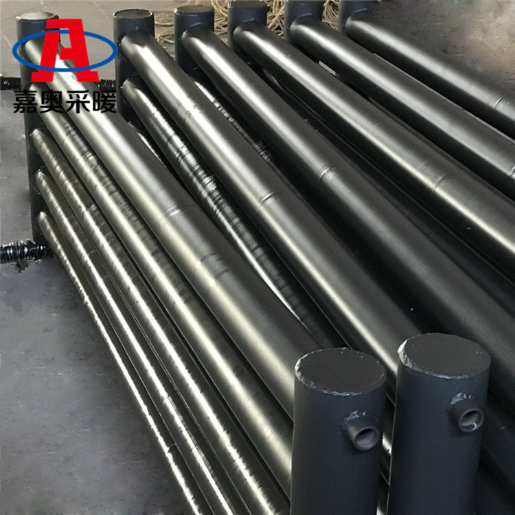 花卉大棚用光面排管暖气片 蒸汽光排管暖气片厂家品牌