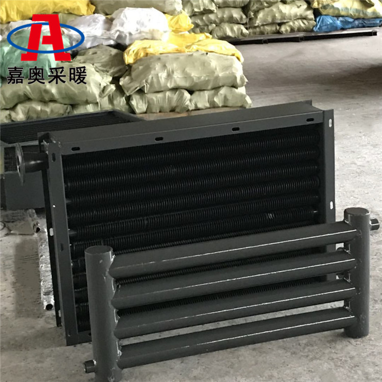 耐腐蚀钢制排管暖气片 光排管暖气片d108*4