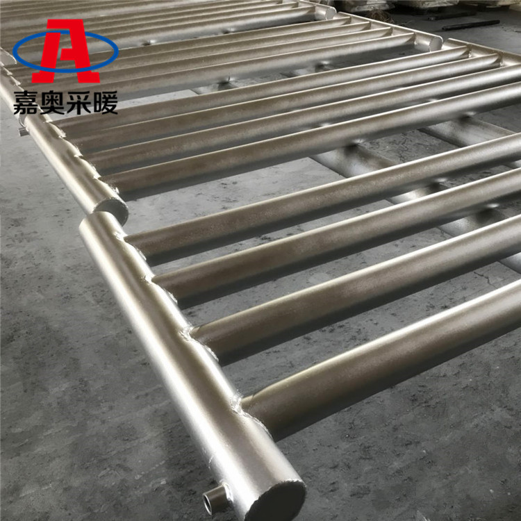 耐高温三管式光管暖气片 煤矿专用光排管暖气片