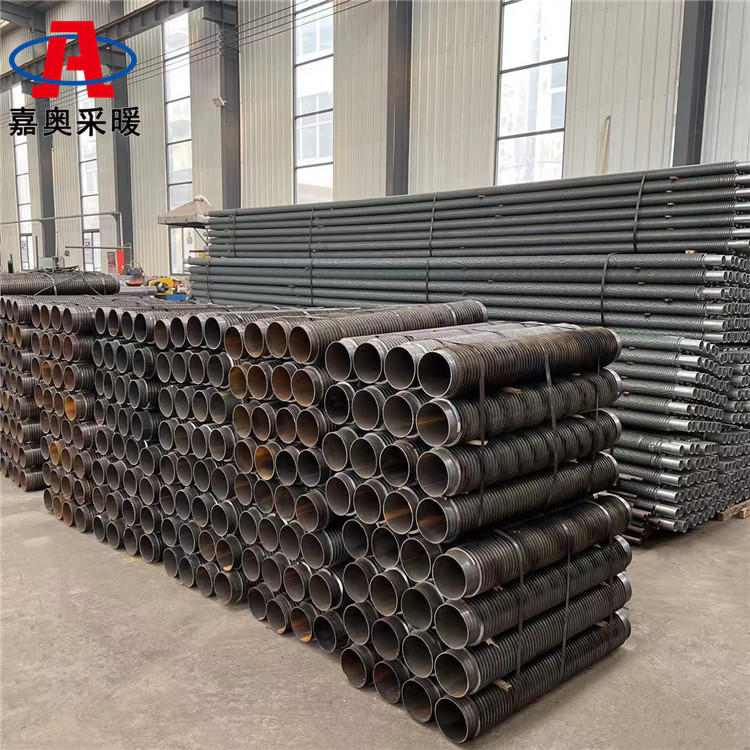 农业大棚用二寸600mm翅片管 钢制蒸汽翅片管加工