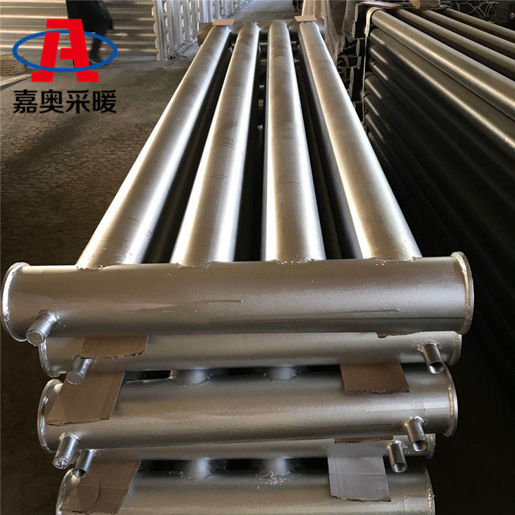 花卉大棚用暖气片d89*3.5光面管 光面排管暖气片蒸汽型