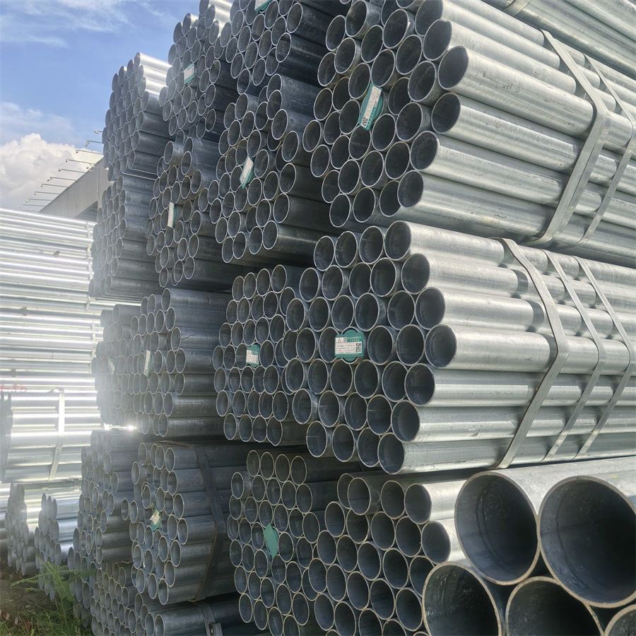 河源热镀锌管材/热镀锌大棚管生产厂家/库存充足