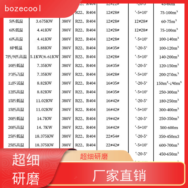 浙江博泽制冷brozercool ZSI 15KQ-TFP-527 谷轮水冷机组 服务优先